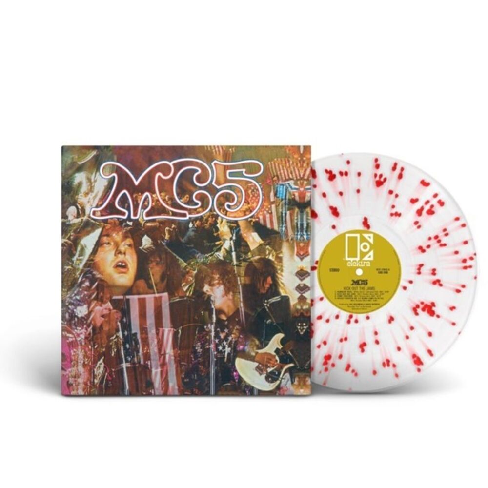 MC5 - Kick Out the Jams (ROCKTOBER) Ultra Clear / Red Splatter Vinyl